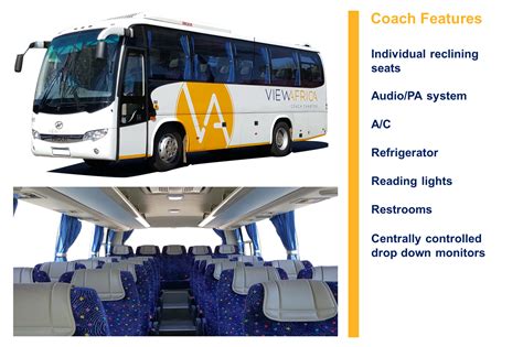 luxury coach hire south africa.